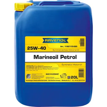 Auto-moto RAVENOL MARINEOIL PETROL SAE 25W40 synthetic; 20 L