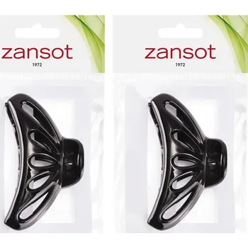 Zansot Sponka Curved Large 9,5 cm, lesklá černá