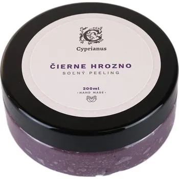 Pleťový peeling CYPRIANUS Černé hrozno 200 ml