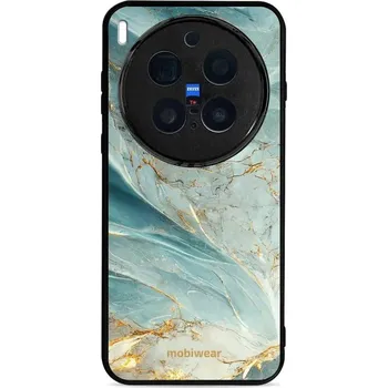 Mobiwear Glossy lesklé pouzdro na Vivo X300 Pro zelenkavý mramor