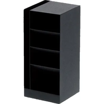 Kancelářské potřeby Yamazaki Organizér kancelářský Tower 3320, kov, v.20 cm, černý