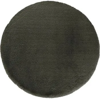 Koberec Kulatý koberec Shaggy Laza lahvově zelená Ø 200cm