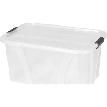 Úložný box DuraHome Master box 14 l, průhledný