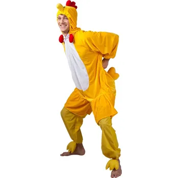 Boland Kostým pro dospělé Kuře plyšové max. 1,80 m