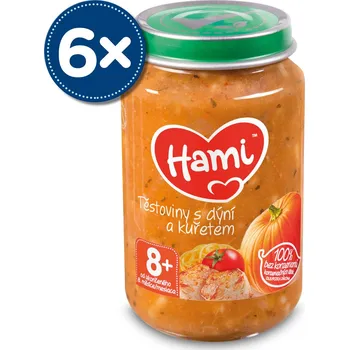 Hami Těstoviny s dýní a kuřetem 6× 200 g
