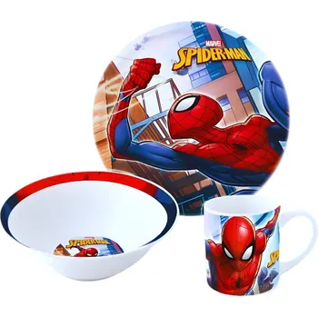 Talíř Keramická souprava, 3 - dílná Spiderman