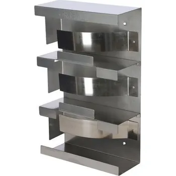 Chov hospodářského zvířete Nerezový držák jednorázových rukavic, pro 3 balení