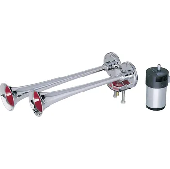 Houkačka HP Autozubehör 10912 Truck 2 souzvuk 2 tónů kompresorová fanfára 12 V