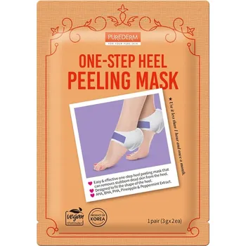 Péče o nohy PUREDERM One-step Heel Peeling Mask