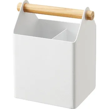 Yamazaki Tosca 4151, kov/dřevo, v.14,5 cm, bílý