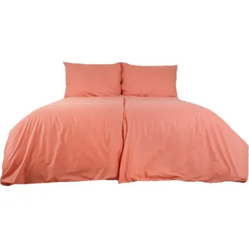 Povlečení B.E.S. - Petrovice Povlečení bavlna jednobarevné uzavírání zip - rezavé 200 × 220 cm