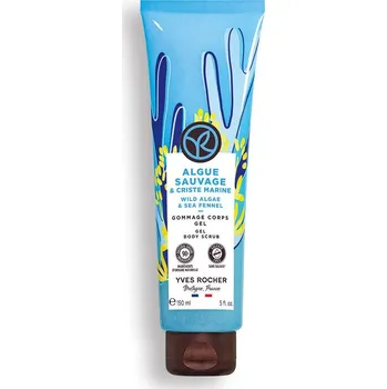Koupelová kosmetika YVES ROCHER Gelový tělový peeling Mořská řasa & motar přímořský 150 ml