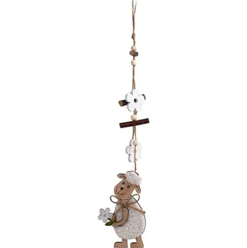 Velikonoční dekorace Závěsná dekorace ovečka