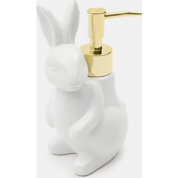 Dávkovač mýdla Sinsay - Velikonoční dávkovač mýdla ve tvaru zajíce - bílá - 133HO-00X - 133HO-00X-ONE