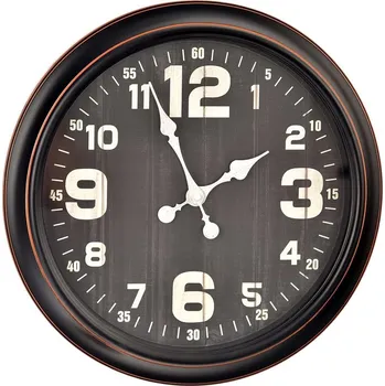 Hodiny ORION Hodiny nástěnné průměr 40,5 cm černé