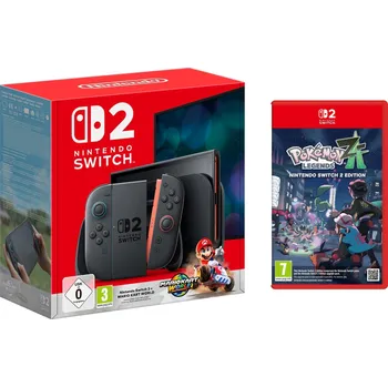 Herní konzole Nintendo Switch 2 + Mario Kart World + Pokémon Legends: Z-A