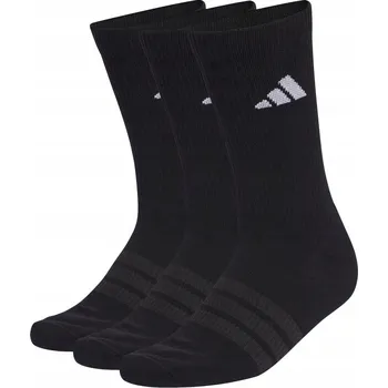 Adidas Ponožky CUSHIONED CREW SOCKS černé, velikost 43-45