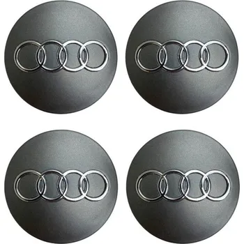 Tuning MJakes středové krytky kol 58 mm šedé pro vozy AUDI
