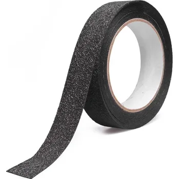 Escape6 Protiskluzová samolepící páska, 5 m × 25 mm, černá