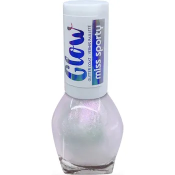 Kosmetika MISS SPORTY Glow Glitter 10 Icy Blush 7 ml