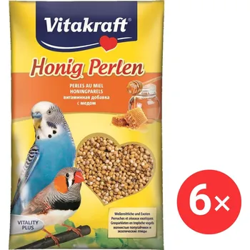 Vitakraft Perličky s medem ptáci 6 × 20 g