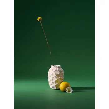 Váza Sinsay - Váza s motivem sedmikrásek - bílá - 469IN-00X - 469IN-00X-ONE