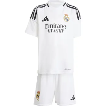 Fotbal ADIDAS Dětská souprava Real Madrid 24/25 Mini 3 ROKY BÍLÁ