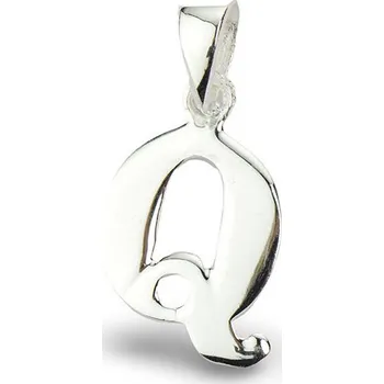 Náramek ORIENTAL Stříbrný přívěsek Písmeno "Q" (Ag 925/1000, 0,98 g)