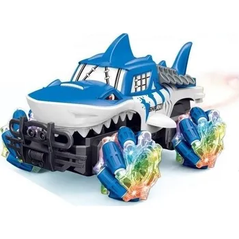 RC model auta Mamido RC Shark Stunt Auto na dálkové ovládání 1 : 16, šedé, Watch Control