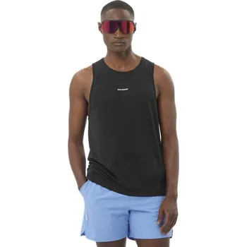 Pánské tílko Salomon SHKout Core Tank LC2424800 - deep black XXL