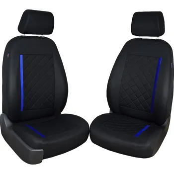 Potah sedadla Autopotahy do auta - modrý proužek - SKODA ROOMSTER - OctoTextil