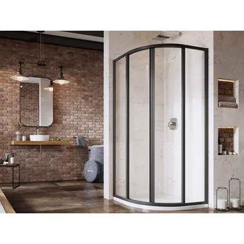 Ravak Supernova Supernova SKCP4-900/900 černá transparent