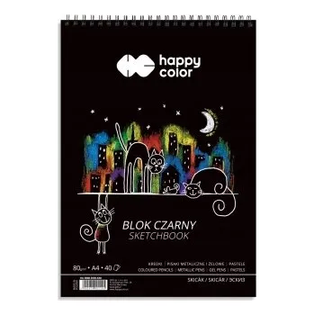 Blok Blok na skicování A4 Happy Color