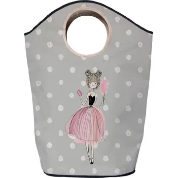 Koš na prádlo Butter Kings Koš na prádlo a hračky pink girl 60 l