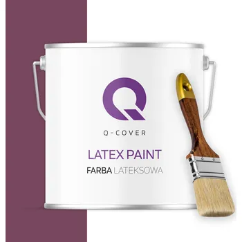 barva na zeď BARVA NA VNITŘNÍ STĚNY A STROPY ODOLNÁ BARVA BORDOVÁ H2809 5L MATNÁ