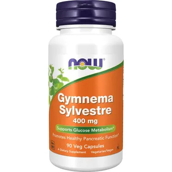 Doplněk stravy NOW FOODS Gymnema Sylvestre, 6:1 Extract, 400 mg, 90 rostlinných kapslí
