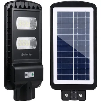 Žárovka LEDSolar veřejně osvětlení pouliční lampa 40W, se senzorem, bezdrátové, iPRO, studená barva