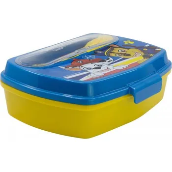 Svačinový box Svačinový box s přibory - Paw Patrol