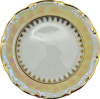 Talíř Royal Czech Porcelain - Desertní talíře 21 cm, sada 6 ks, dekor Praha