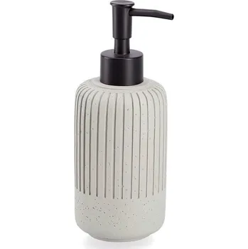 Dávkovač mýdla ZELLER Dávkovač mýdla motiv Cement, šedá 7,2 × 18 cm