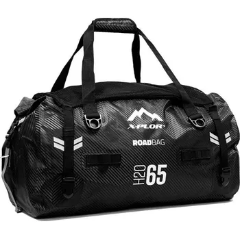 Zavazadlo na motocykl X-PLOR Carbon Series, voděodolný, karbon, 65 l