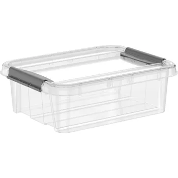 Úložný box Siguro Pro Box 21 l, 39,5 × 17,5 × 51 cm, Clear