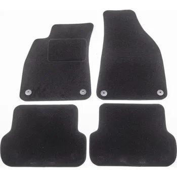 Autodoplněk ACI textilní koberce pro AUDI A4 00-04 černé (sada 4 ks)