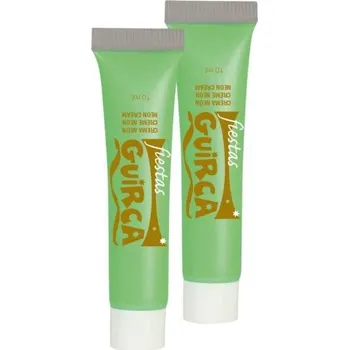 Make-up Guirca Make-Up Neonově Zelený V Tubě - Halloween - 20 ml