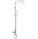 MEREO Nástěnná baterie Viana 150 mm se sprch. soupravou,otoč.ramínkem, ruční a talíř. sprchou 220x2