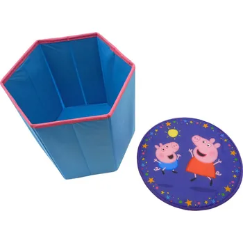 Úložný box DISNEY Úložný box na hračky s víkem - Prasátko Peppina