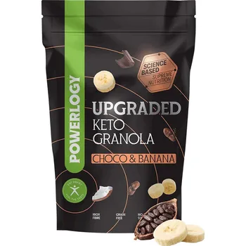 Powerlogy Upgraded Keto Granola Choco and Banana 350 g