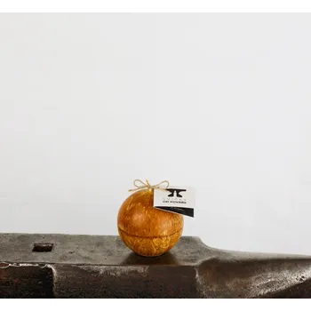 Solná lampa Hnědá Koule - Bez svícnu