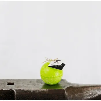 Solná lampa Zelená Koule - Bez svícnu