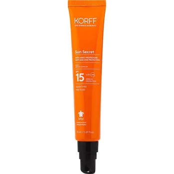 Pleťový krém KORFF Sun Secret Pleťový fluid SPF 15 50 ml